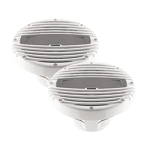 HERTZ 200 W 20,3 cm HMX 8 LD RGB LED IP65 Marine Lautsprecher – Weiß