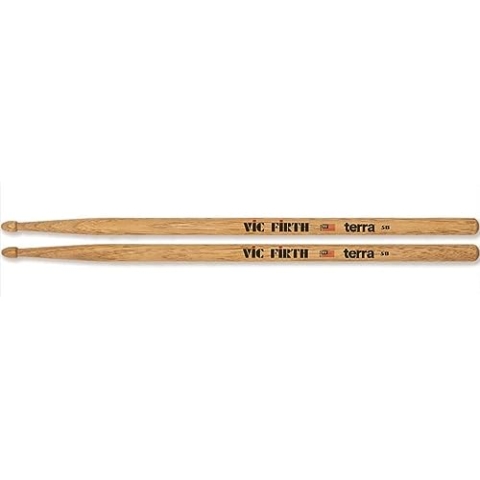 VIC FIRTH P5BT4PK American Classic Pack 4 Paare Drumstick Terra