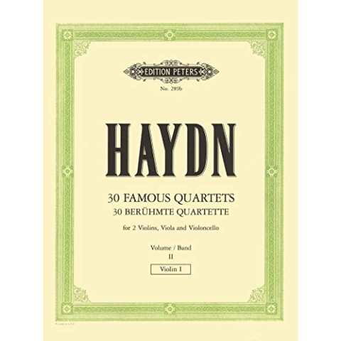 EDITION PETERS HAYDN JOSEPH - STRING QUARTETS, COMPLETE VOL.2 - STRING QUARTETS
