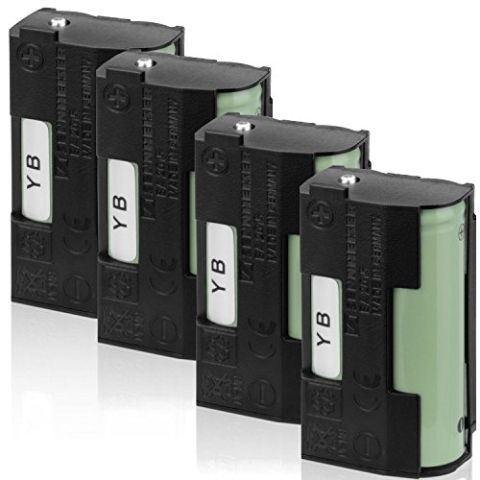 Sennheiser BA 2015-4 wiederaufladbarer Akku x4