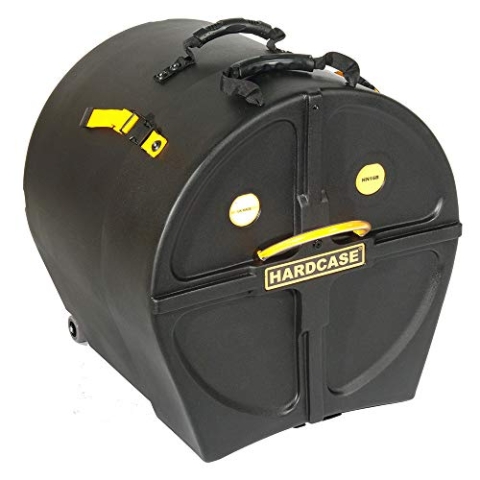 'Etui Bassdrum 16 Hardcase mit Rollen