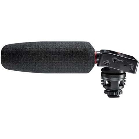 Tascam DR-10SG – Audiorecorder mit Richtmikrofon für DSLR-Kameras