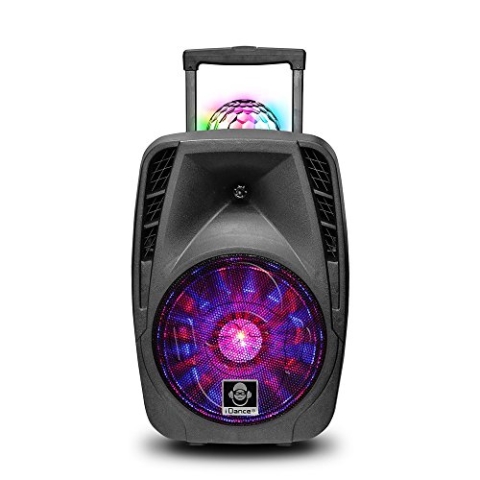 iDance Groove Koffer-Lautsprecher 426, Schwarz