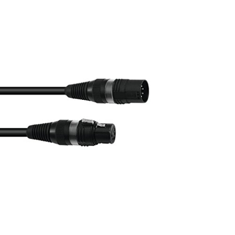 Sommer Cabl DMX 5m XLR 5pin sw Hicon 5m