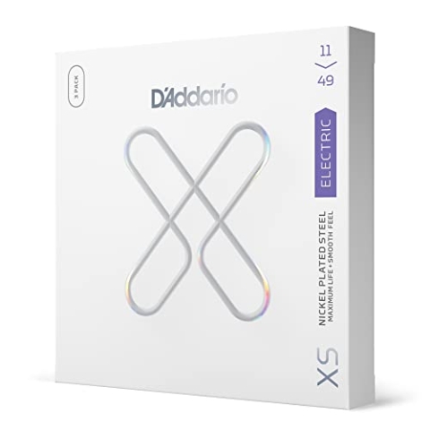 D'Addario XSE11149 XS 11-49 - 3er Set - E-Gitarrensaiten
