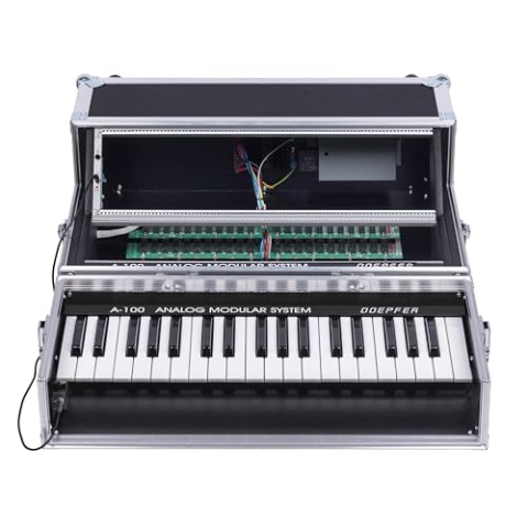 Doepfer A-100PBK with 3 octaves keyboard - Modular Synthesizer Gehäuse