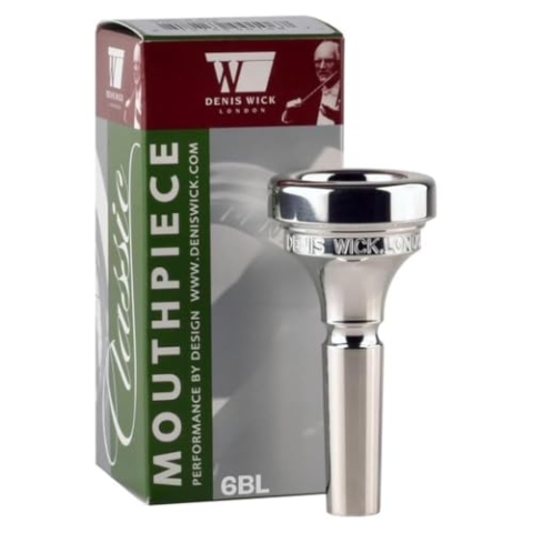 Versilberte Mundposaune von Denis Wick 6BL mehrfarbig