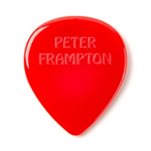 Peter Frampton Vintage Jazz Teardrop Pick – Rot – 24 Stück