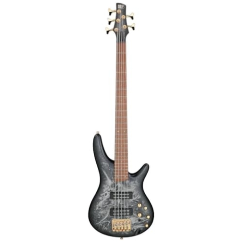 Ibanez Standard SR305EDX-BZM Black Ice Frozen Matte - E-Bass