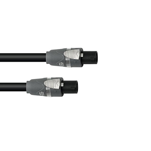 Sommer Lautsprecherkabel Speakon 2x4 5m bk