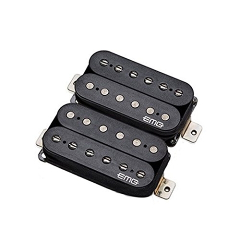 EMG Super 77 Retro Active E-Gitarre Humbucker Pickup Set Schwarz