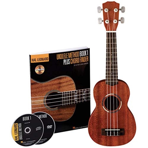 Hal Leonard Ukulele Starter Pack: Includes a Ukulele, Method Book with Online Audio, and DVD