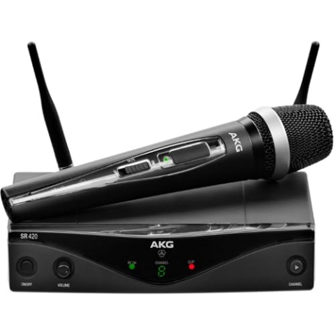 AKG Vocal wms-420 Capsula d-5 Wireless Mikrofon Hand Band M