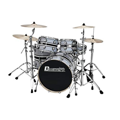Dimavery DS-600 Schlagzeug-Set | Fünfteiliges Rock-Drumset mit Hardware
