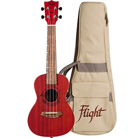 DUC380 Konzert-Ukulele, Koralle