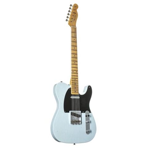 Fender 1954 JRN MN Faded Aged Blue #R136905 - Custom E-Gitarre