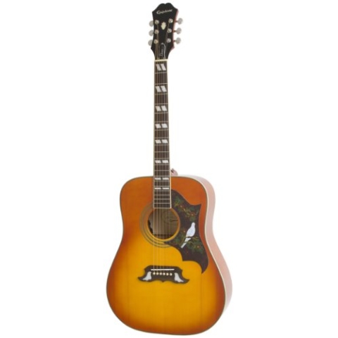 Epiphone EEDVVBNH1 Dove Pro E-Gitarre Violinburst