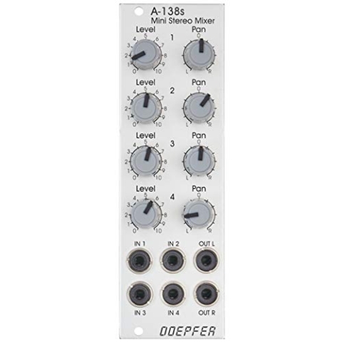 Doepfer A-138s Mini Stereo Mixer