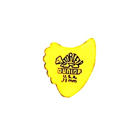 Dunlop 414 Plektren TORTEX FINS Big Pack gelb 0.73 mm