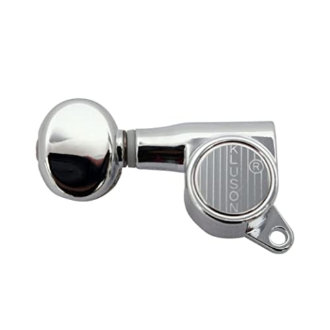 Kluson MLK6RC Lockheads Oval 6R Chrome - Gitarren Mechanik