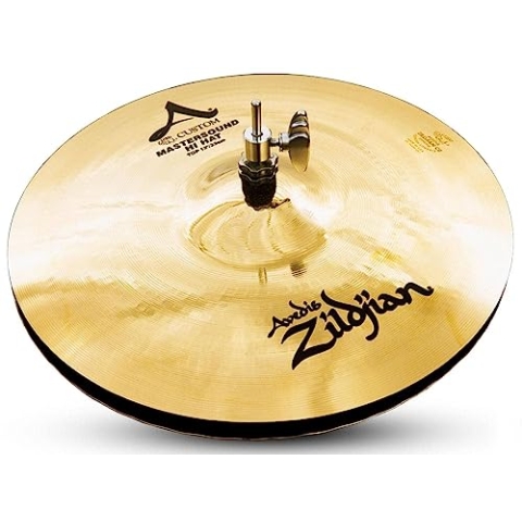 Zildjian A Custom Series - 14 Zoll Mastersound Hi-Hat Cymbals - Pair