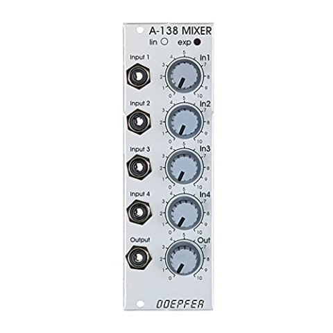 Doepfer A-138a Mixer linear - Mixer Modular Synthesizer
