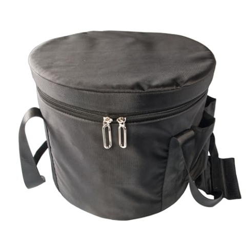 Fame Klangschalen Tasche 13"-14", Professionelle Schutztasche, Komfort, Ergonomische Tragegriffe, Herausnehmbares Innenpolster, Stilvolles Design