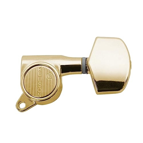 Kluson MLS33G Lockheads German 3+3 Gold - Gitarren Mechanik