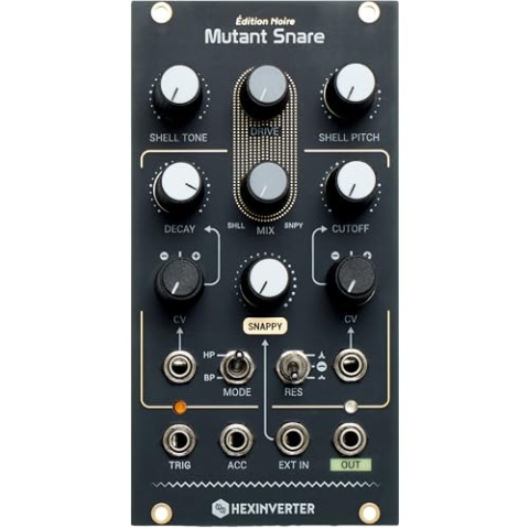Hexinverter Mutant Snare - Drum Modular Synthesizer