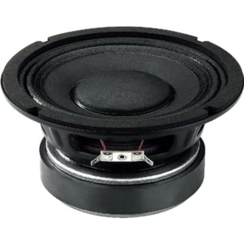MONACOR SP-6/100PA PA-Mitteltöner, 100 Watt Nennbelastbarkeit und einer Impedanz von 8 Ohm, 6,5 Zoll, in Schwarz, 10.1670