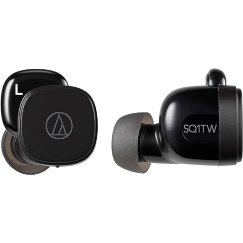 Audio-Technica SQ1TW Kabelloser Kopfhörer Schwarz
