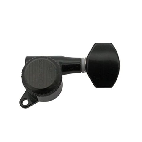 Kluson MBSL6LB Backlock Tuners 6L Black - Gitarren Mechanik