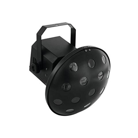 Eurolite LED Z-1000 Strahleneffekt | Mushroom mit DMX und Strahlen in den Farben in R, G, B, A, W und P | Strahleneffekt für den Partyraum, Club, Bar, Disco