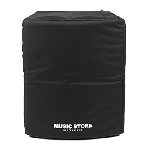 MUSIC STORE Discovery 18AS DSP Cover, Robuste Schutzhülle für Fame Audio Subwoofer, Wasserabweisend, Gepolstert, mit Tragegriff-Aussparungen