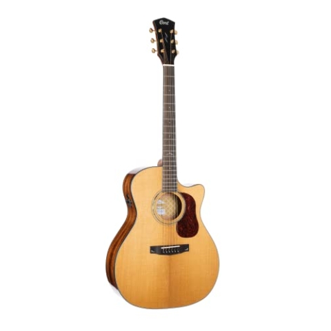Cort Gold A6 Auditorium Cutaway NAT Electro-Acoustic Guitar