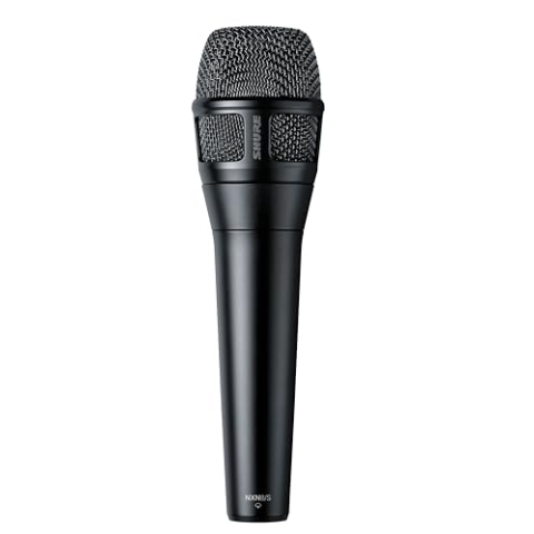 Shure Nexadyne 8/S - Dynamisches Supernieren-Gesangsmikrofon mit Dual-Engine Technologie, fokussierte Tonaufnahme, Zuverlässigkeit - Ideal für Sänger, die maximale Isolation benötigen, präzise