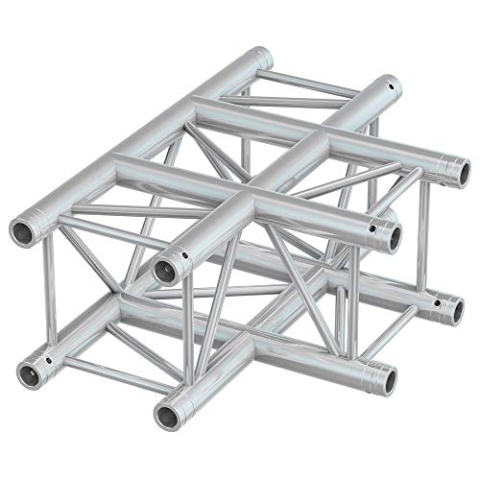 BeamZ Professional Truss P30-T35 Vierkanttraverse T-Stück 3-Wege