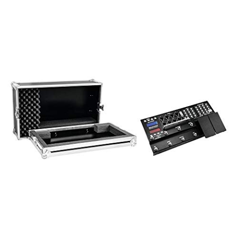 EUROLITE Set DMX Move Bigfoot + Case | Vollwertiges DMX-Lichtpult in einer Fußleiste mit Effektgenerator inklusive PRO Flightcase