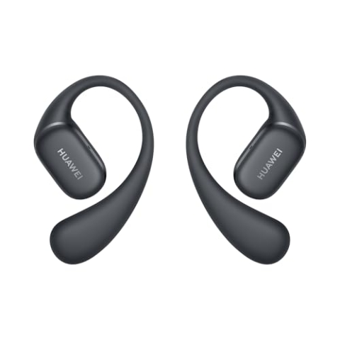 HUAWEI FreeArc Open-Ear Earbuds, Bluetooth Ohrhörer mit Sterling Sound, Sicherer Sitz und Komfort, IP57 Wasserdichtigkeit, 28 Stunden Spielzeit, Sport Ohrhörer iOS, Android, Windows, Schwarz