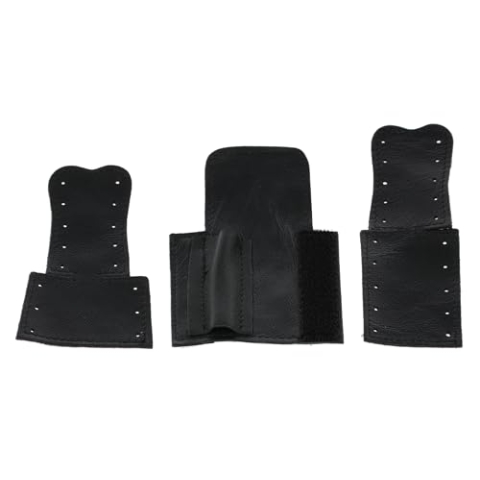 GEWA Leather Specialties Handschutz Posaune - Ledermanschetten-Set aus 3 Teilen mit Schnürverschluss - Passend für King 2B/3B/Yamaha 354