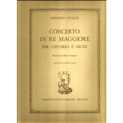Antonio Vivaldi-Concerto Re Magg-Contemporary Music-SCORE