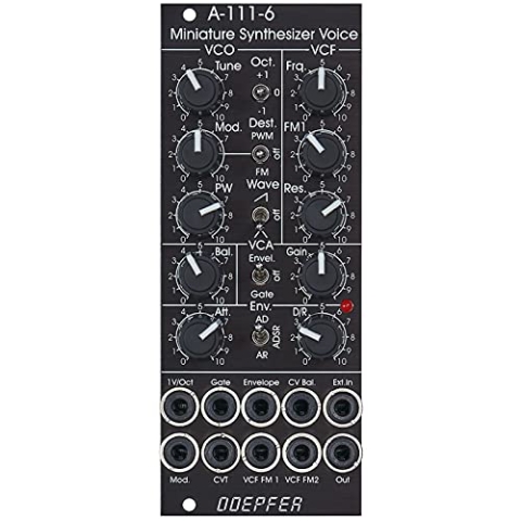 Doepfer A-111-6V Miniature Synthesizer Vintage Edition - Synth Modul