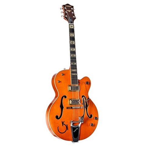 Gretsch G6120RHH Reverend Horton Heat Orange Stain Lacquer - Halbakustik Custom Gitarre