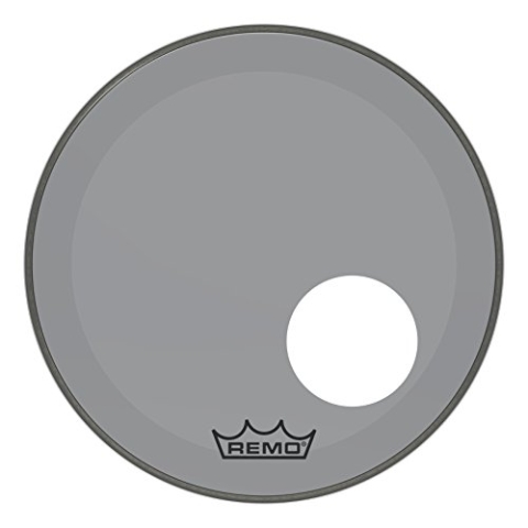 Remo Schlagzeugfell Colortone Powerstroke 3 clear ported 18" P3-1318-CT-SMOH smoke