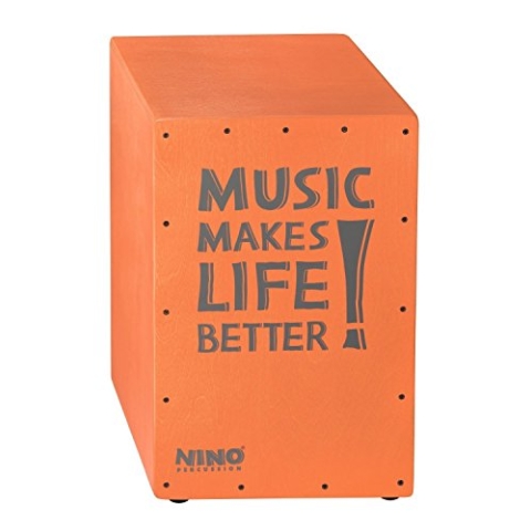 Meinl Percussion NINO952SA Better Life Series Cajon lachsfarben