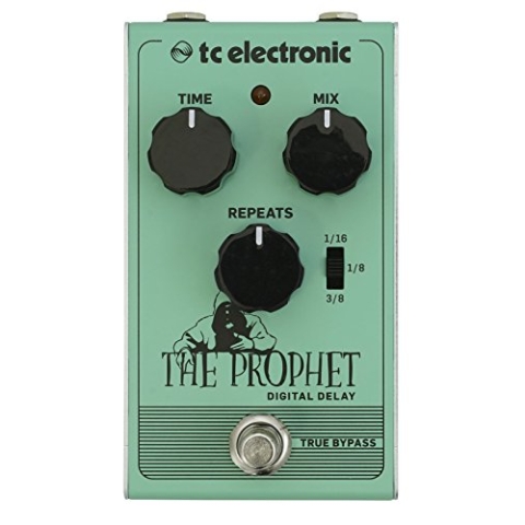 TC Electronic THE PROPHET DIGITAL DELAY Digitales Delay in Studioqualität mit preisgekröntem Algorithmus von TC Electronic