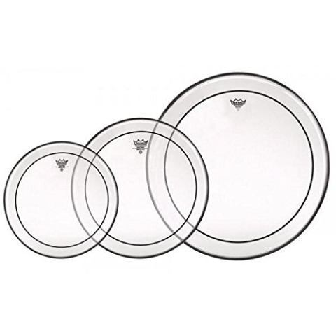 Remo FellSet Pinstripe, clear, Fusion: 10",12",14"