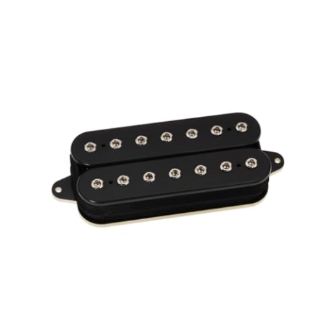 DiMarzio DP 720BK D Activator 7 Bridge Humbucker, 7 Saiten E-Gitarren Tonabnehmer, Schwarz