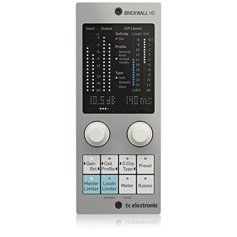 TC Electronic BRICKWALL HD NATIVE/BRICKWALL HD-DT Mastering Brickwall Limiter Plug-In mit optionaler Hardwareschnittstelle