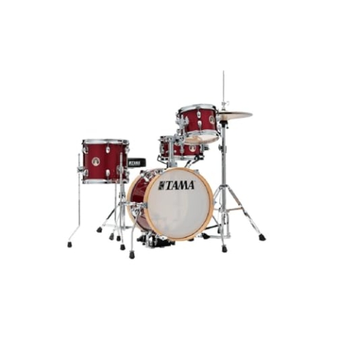 Tama Club Jam Flyer Kit 4 Piece Shell Pack, Candy Apple Mist